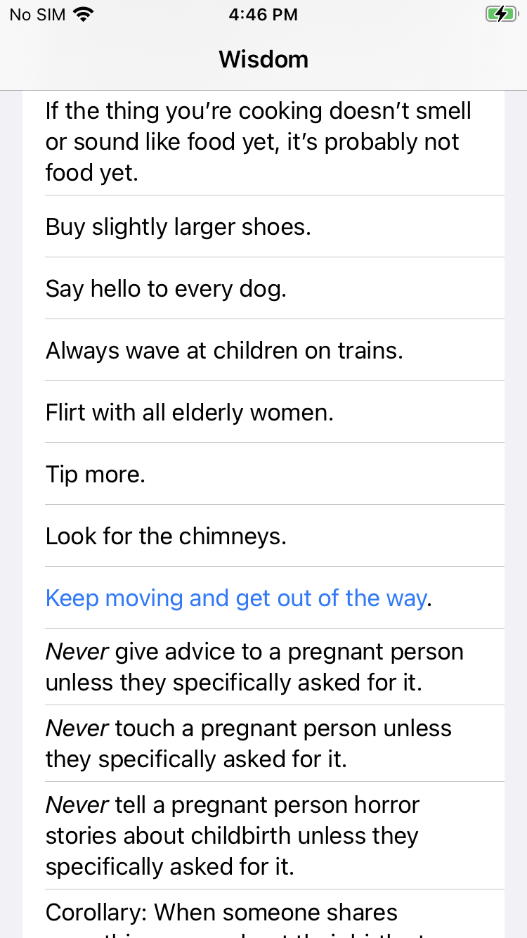 Screenshot showing finished product